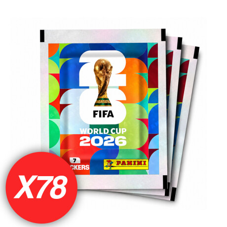 Figuritas del mundial 2026 x78 Unidades Figuritas del mundial 2026 x78 Unidades