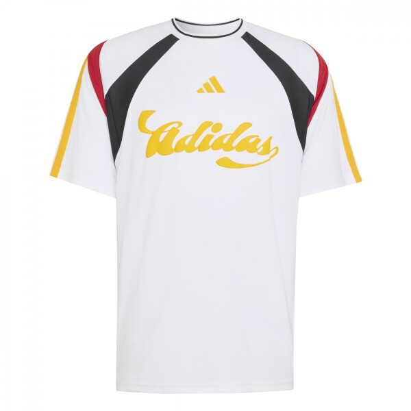 REMERA ADIDAS M TIRO NP TEE HOMBRE KB6144 Blanco-negro
