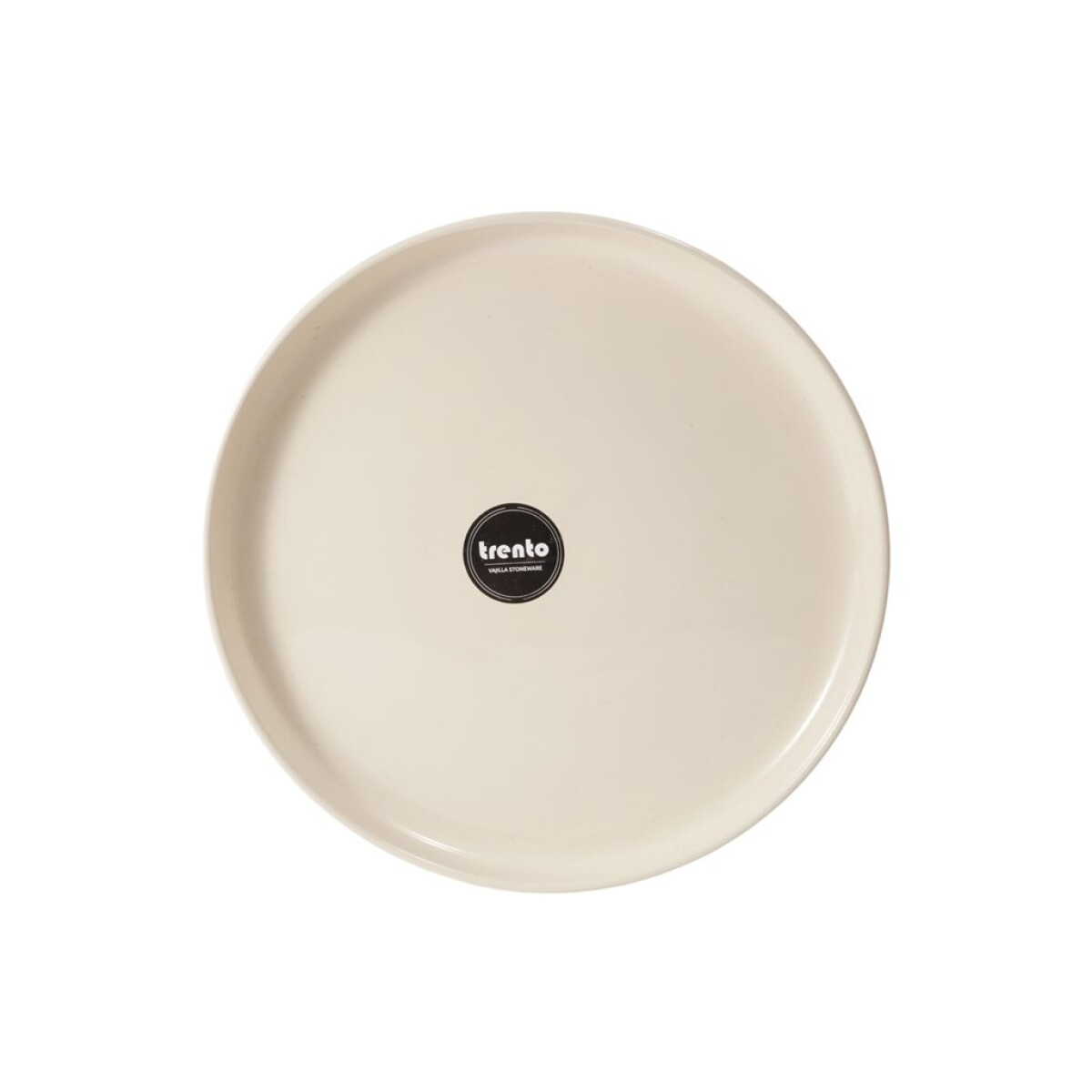 PLATO DE MESA STONWARE D27CM TRENTO CREAM 