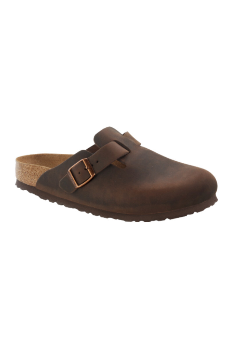 Zueco Boston Oiled Leather Sfb - Estrecho - Habana 