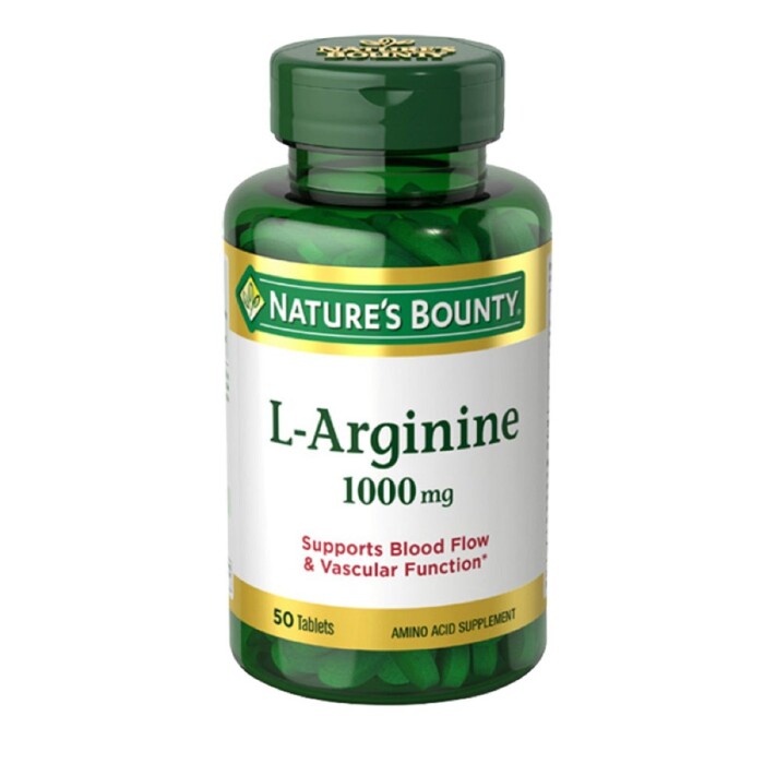 L - ARGININE 1000 MG. NATURES BOUNTY FR. única