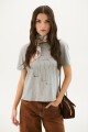 REMERA MOLDES MELANGE