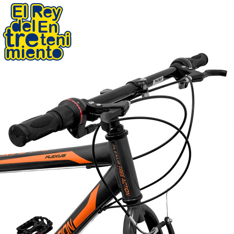 Bicicleta Montaña Rodado 29 C/ 21 Velocidad Premium Grafito/Naranja