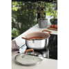 CACEROLA 20CM C/TAPA VIDRIO ACERO INOX. C/REVESTIMIENTO EN CERÁMICA ROMAGNA 28742/320 CACEROLA 20CM C/TAPA VIDRIO ACERO INOX. C/REVESTIMIENTO EN CERÁMICA ROMAGNA 28742/320