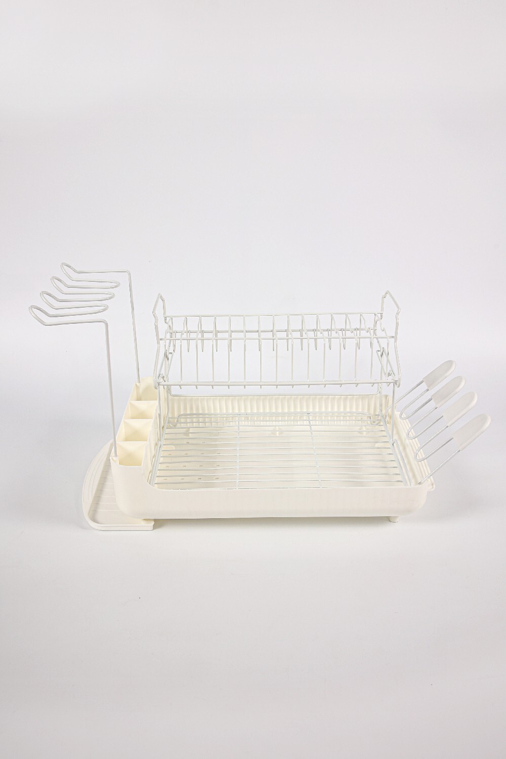 Escurridor De Platos Vajilla Trasera Blanco
