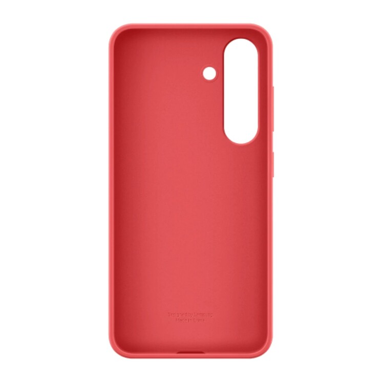 Funda Samsung Silicone Case para Galaxy S25 Red