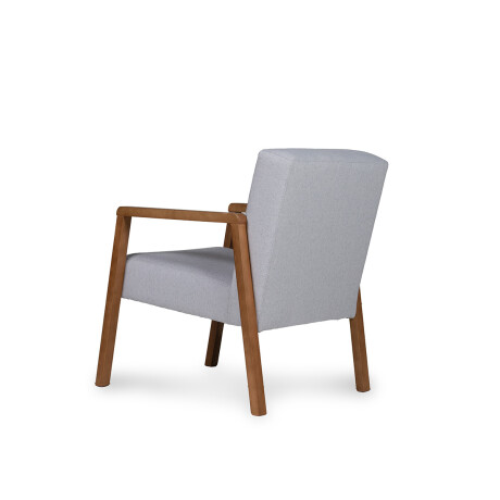 Butaca Slim - Tela Rústica 291-G2 (Ceniza)