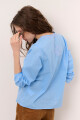 BLUSA INDI CELESTE