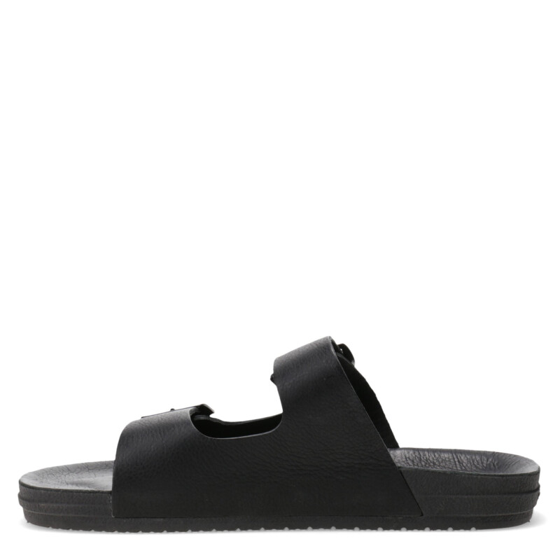 Sandalias de Hombre Democrata CERE con doble hebilla Negro