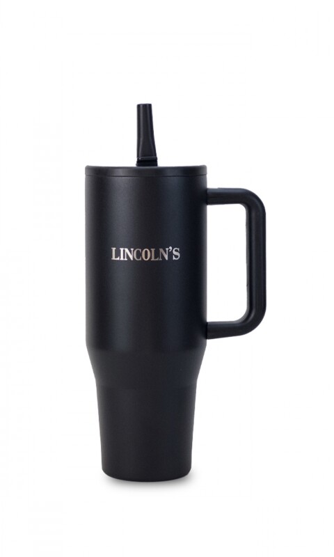 VASO TERMICO DRINKS NEGRO