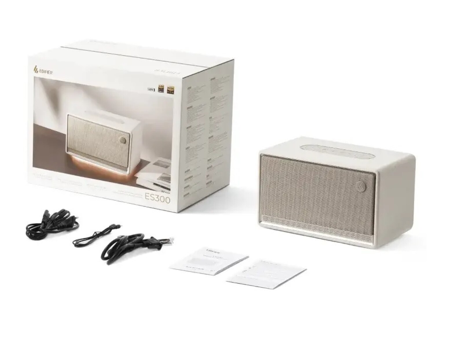 Parlante Portátil Edifier Es300 Negro Bluetooth - BLANCO 