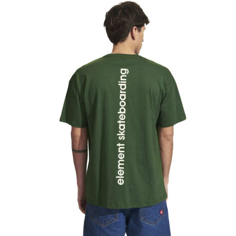 Remera Element Skate Over Verde