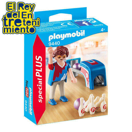 Playmobil Special Plus Figuras 7.5cm Con Accesorios Jugador de Bolos