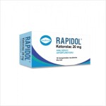 RAPIDOL 20 MG. CJ X 10 COMP. única