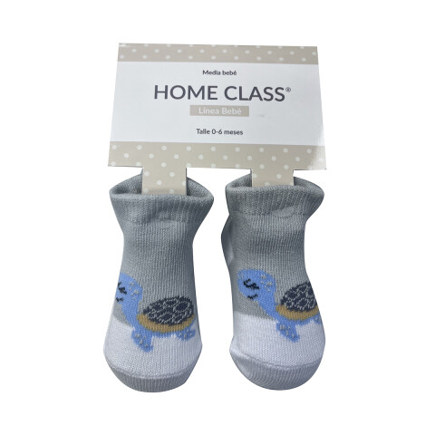 Medias Bebé Home Class Diseños Surtidos 0 a 6 Meses Unisex