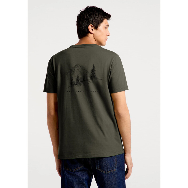 CAMISETA MM OLIVA ESCURO