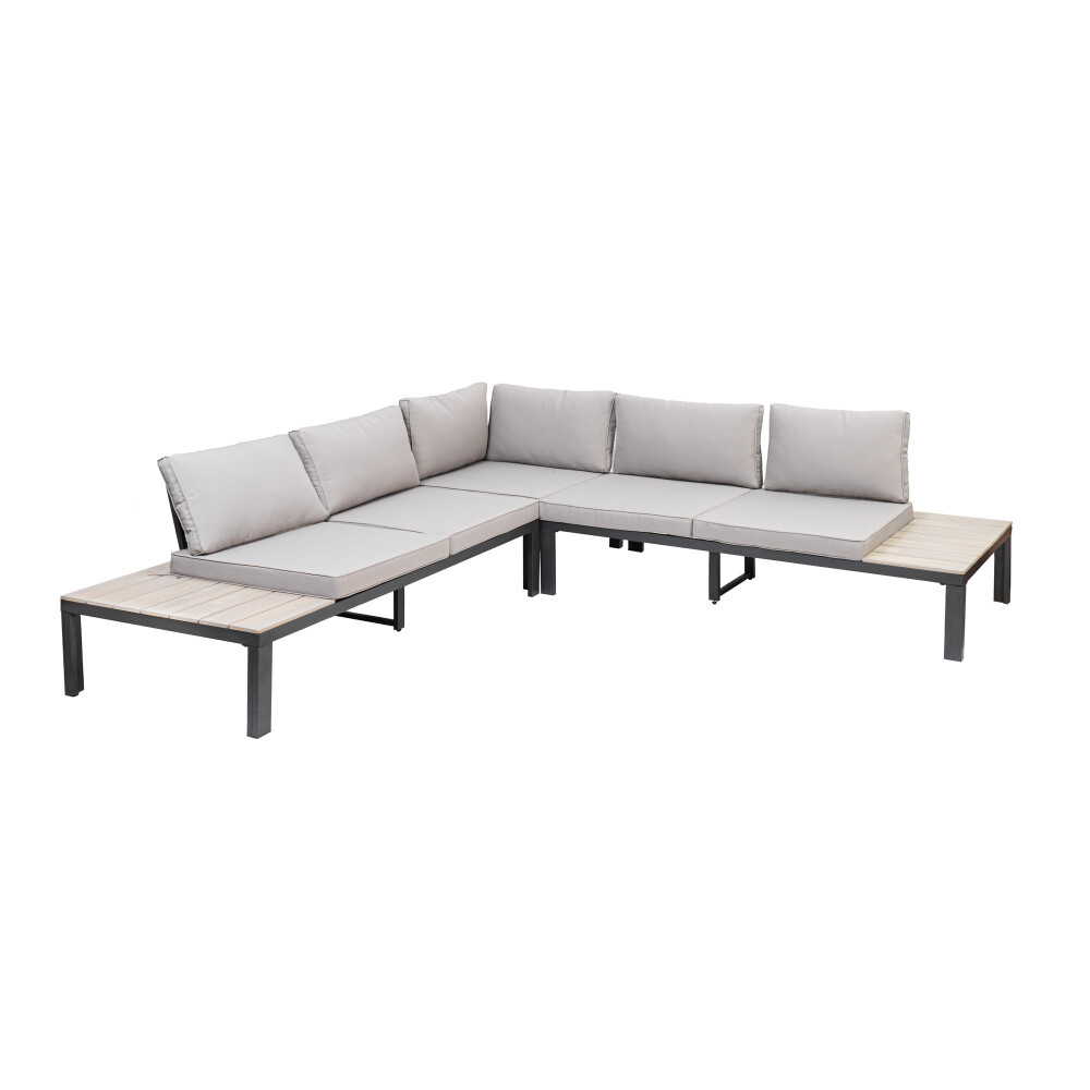 SET ESQUINERO ALUMINIO GRIS VICTORIA