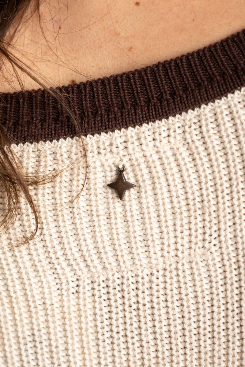 Sweater Rayado Marino