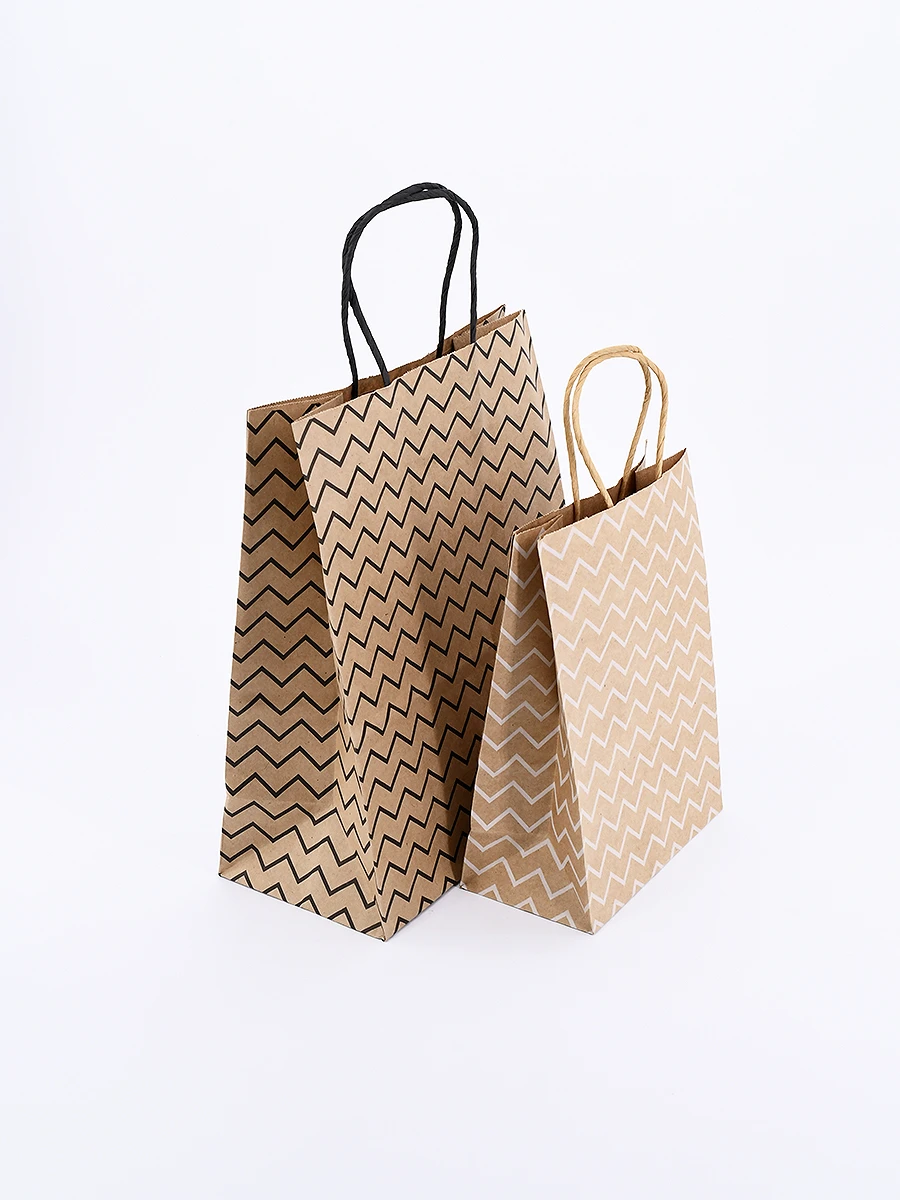 BOLSA REGALO GEOMETRIC - BEIGE 