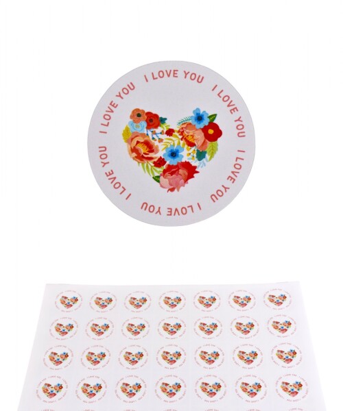 Stickers amor plancha DISEÑO 3