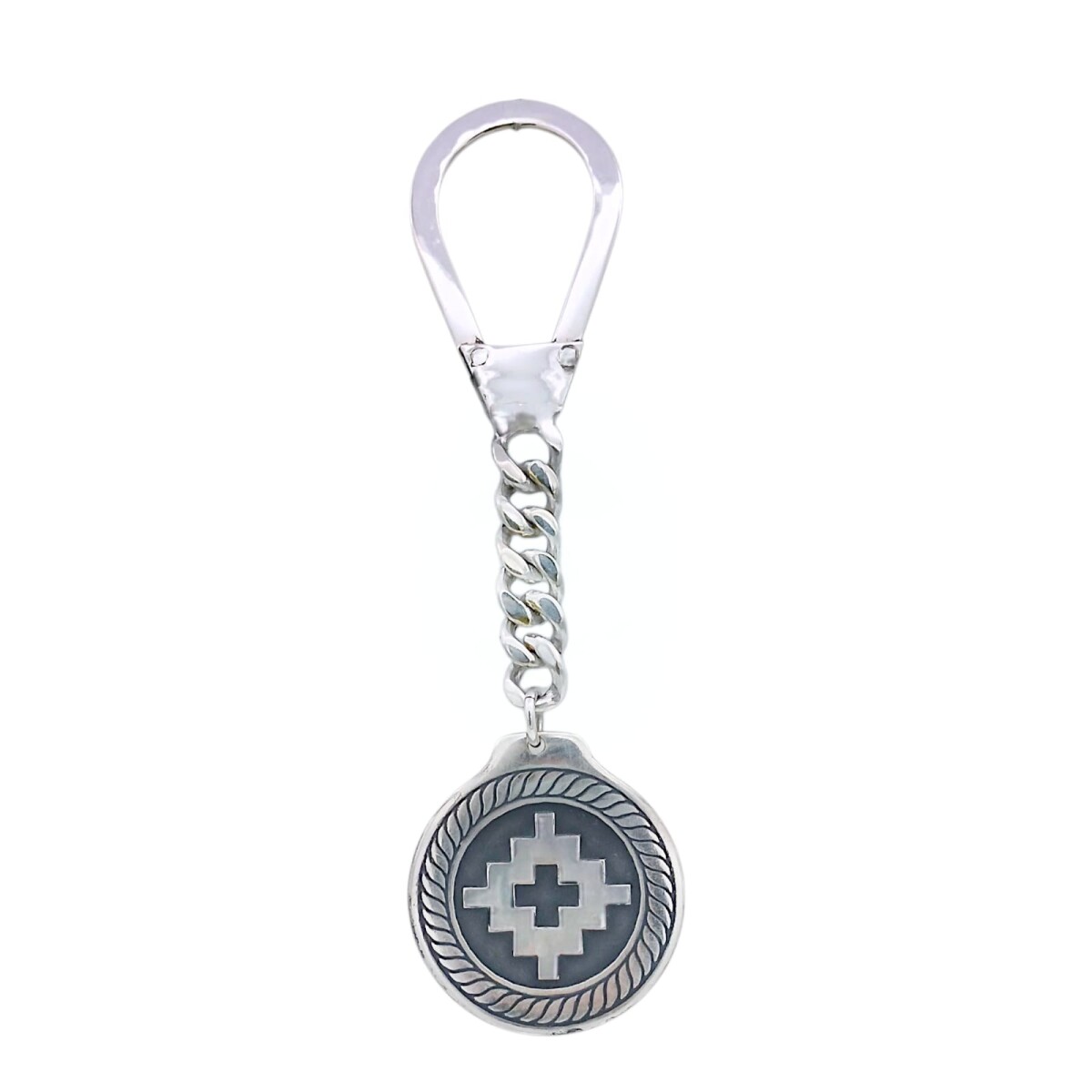 LLAVERO GUARDA PAMPA - ALPACA - plateadouniforme 