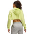 UA Icon Terry Crop Hoodie-YLW YLW-727