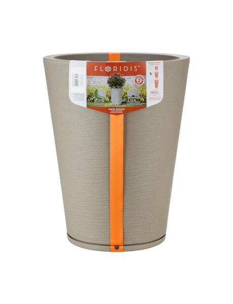 MACETA 38X57CM GENEBRA GRAPHITO EFECTO PIEDRA BEIGE MACETA 38X57CM GENEBRA GRAPHITO EFECTO PIEDRA BEIGE