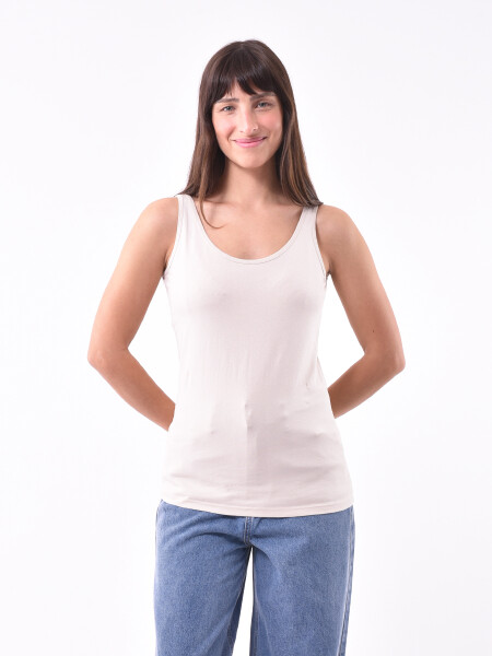 MUSCULOSA INTERIOR CREMA