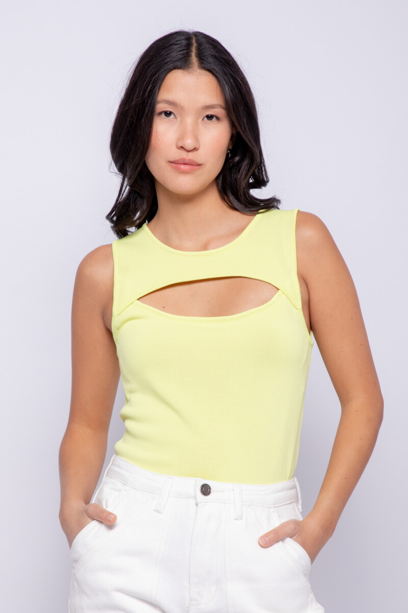 TOP SHERRI Lima Pastel