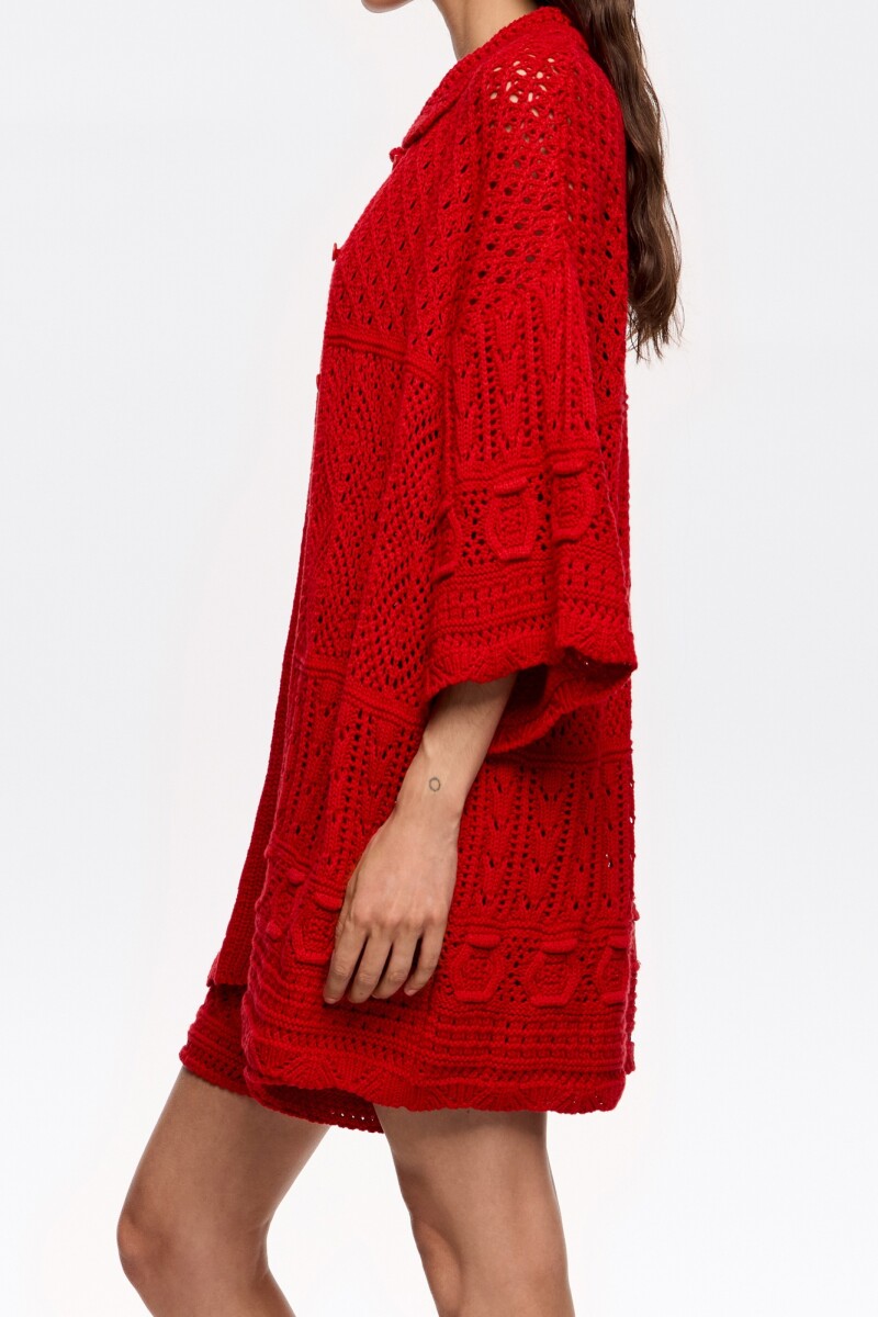 CARDIGAN Rojo