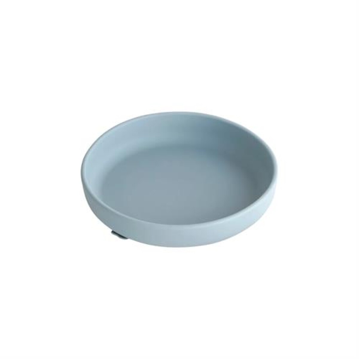 Plato de silicona con ventosa - Celeste 
