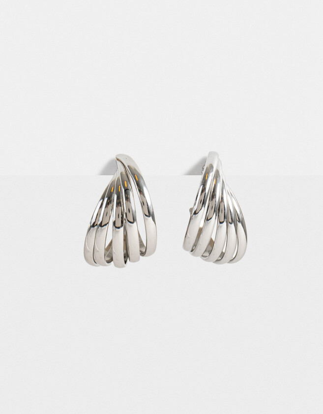 Aros Argollas Vintage Argollas Vintage - Plateado