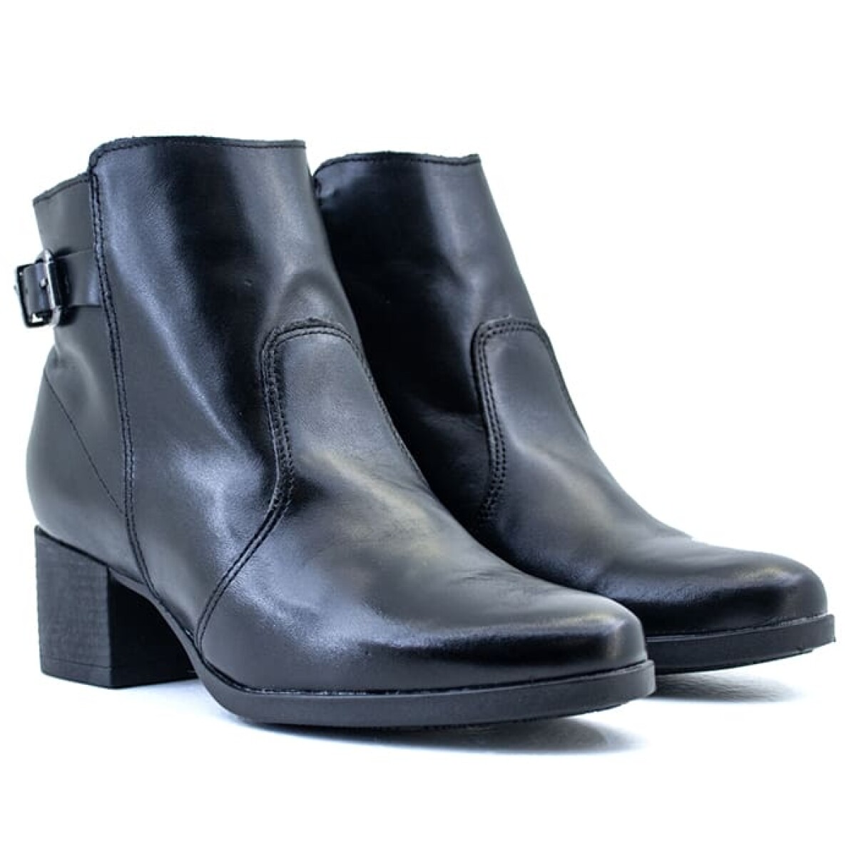 Bota Country de Taco Alto de Mujer - C725 - Negro 