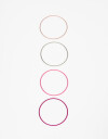 Pulseras Elásticas Sets Color Set Pulseras Elásticas Resorte - Combinacion Multicolor
