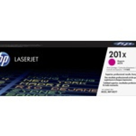 HP 201X - Alto rendimiento - magenta - original - LaserJet - cartucho de tóner (CF403X) - para Color LaserJet Pro M252dn, M252dw HP 201X - Alto rendimiento - magenta - original - LaserJet - cartucho de tóner (CF403X) - para Color LaserJet Pro M252dn, M252dw