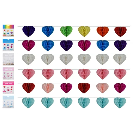 GUIRNALDA PAPEL CORAZON GUIRNALDA PAPEL CORAZON