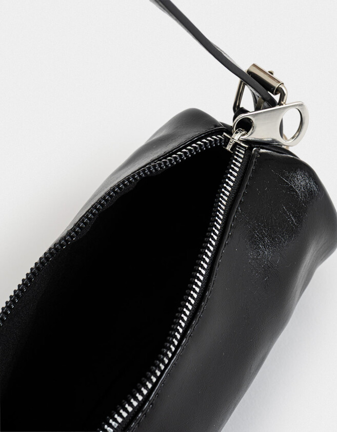 Bowling Cartera Bowling Con Charm - Negro