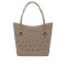Bolso Crocs Eva Tote Mediano Marrón