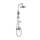 Barral De Ducha Con Monocomando Cromo Dgc