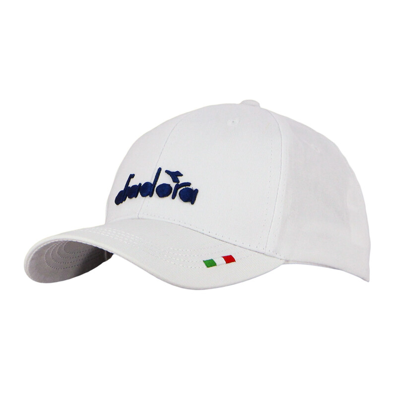 Diadora Cap Flag ITY / WHT-NAVY Blanco-Marino