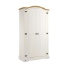 Ropero Smile 2 Puertas C-939 Crema/pino Mdf Ropero Smile 2 Puertas C-939 Crema/pino Mdf
