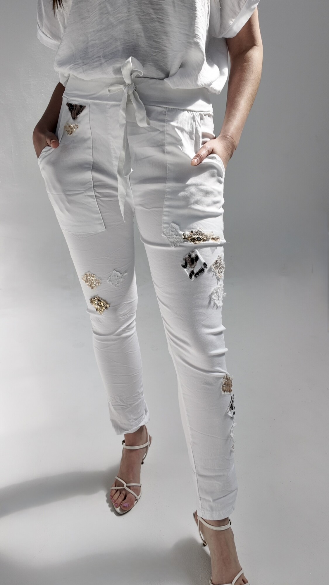 Pantalón Ágatha Blanco