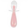Cuchara silicona con TOPE buba rosa