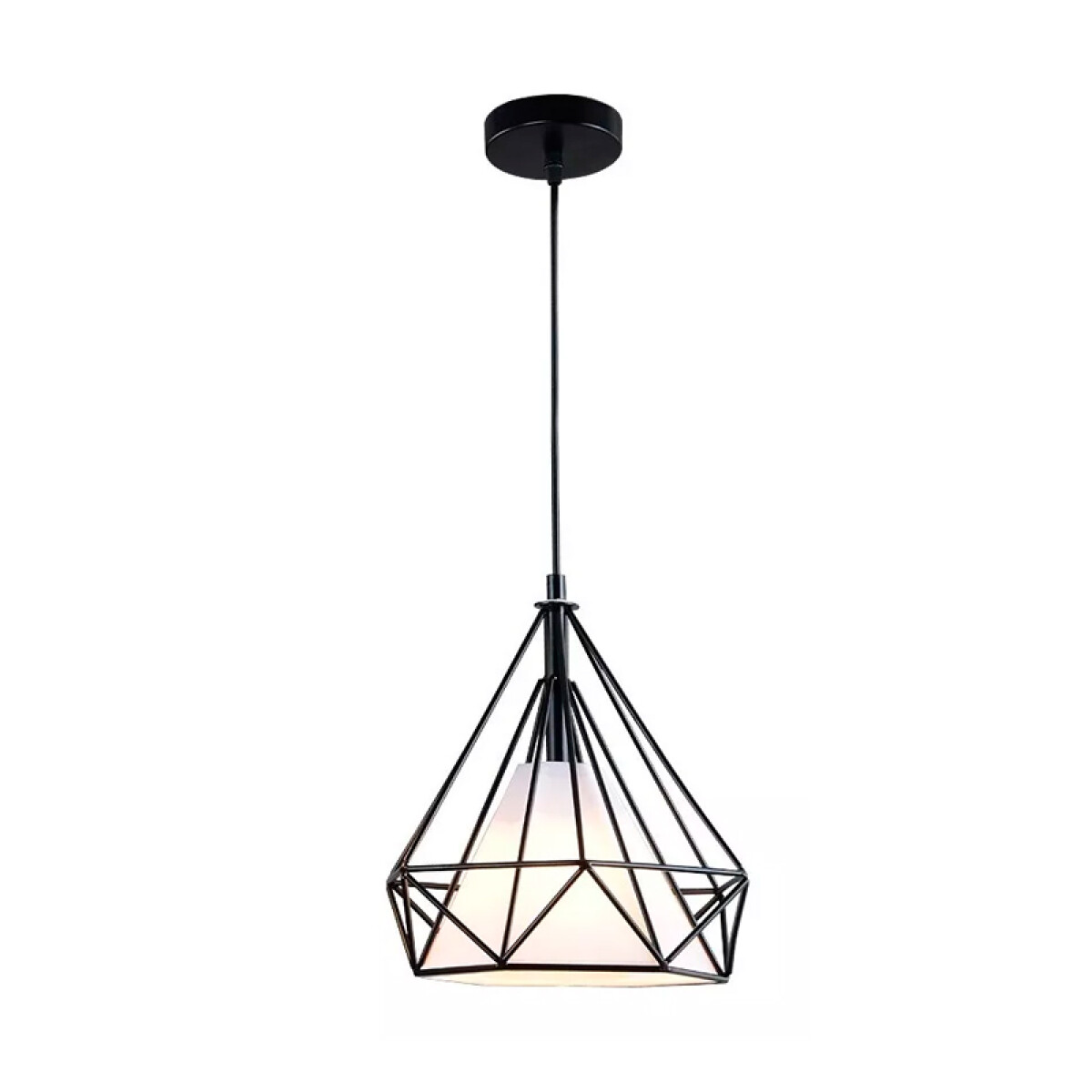 Luminaria Colgante Euclides Small Blanca 
