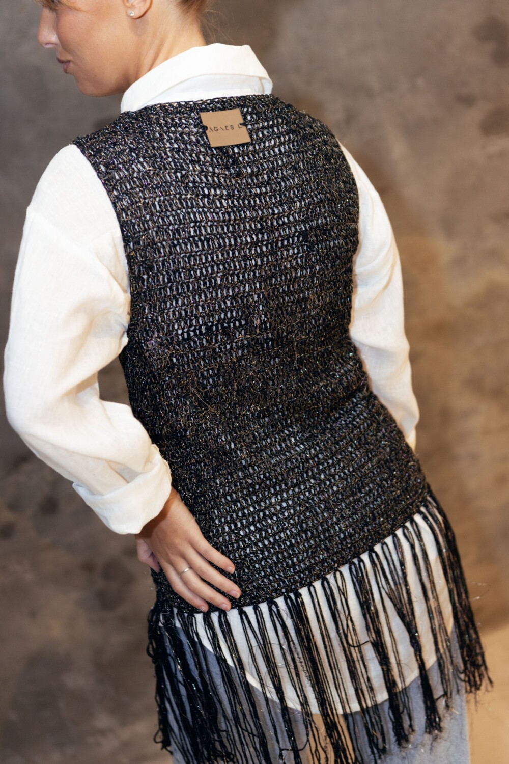 Lagoon Top vol2 Negro / Dorado