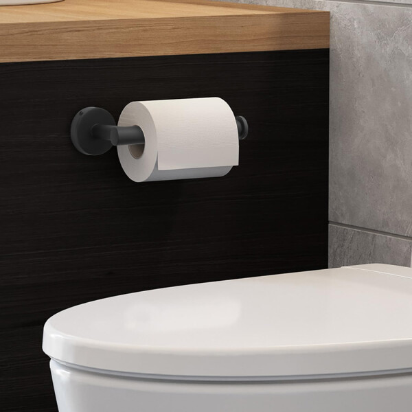 Set De Accesorios Para Baño Juego 5 Piezas Acero Inoxidable IMBACK Color Negro Set De Accesorios Para Baño Juego 5 Piezas Acero Inoxidable IMBACK Color Negro