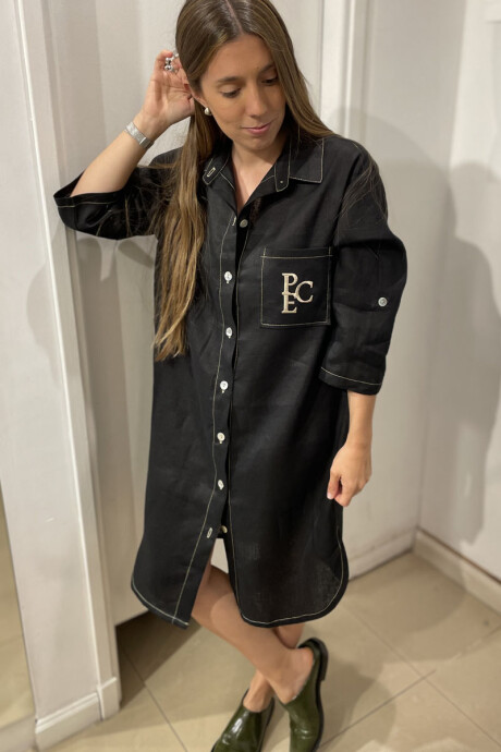 Vestido polonio Negro