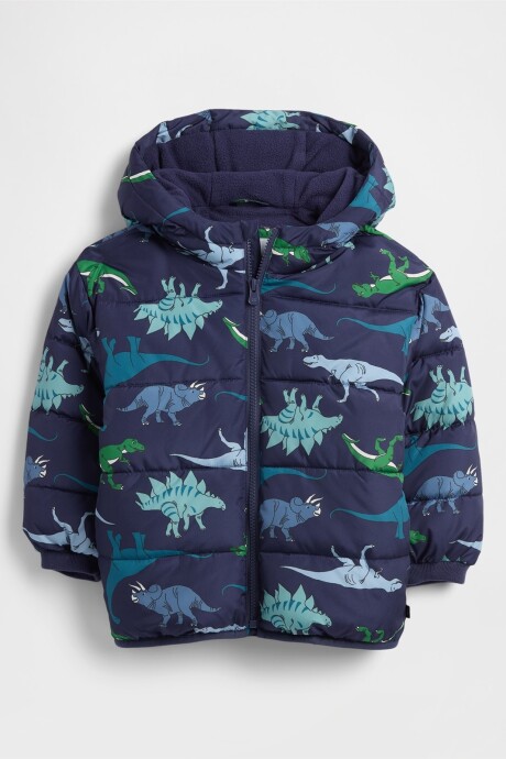 Campera Puffer Toddler Niño New Navy