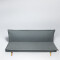 Sofá Cama Click Clack, 2 Cuerpos Nero Gris Oscuro