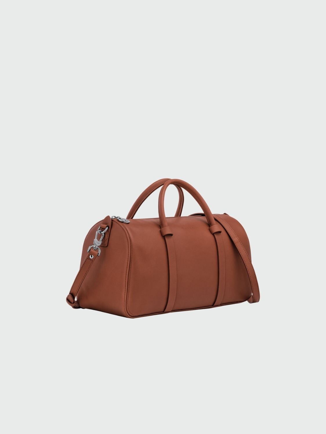 Longchamp- bolso de cuero L, DAYLONG Marrón